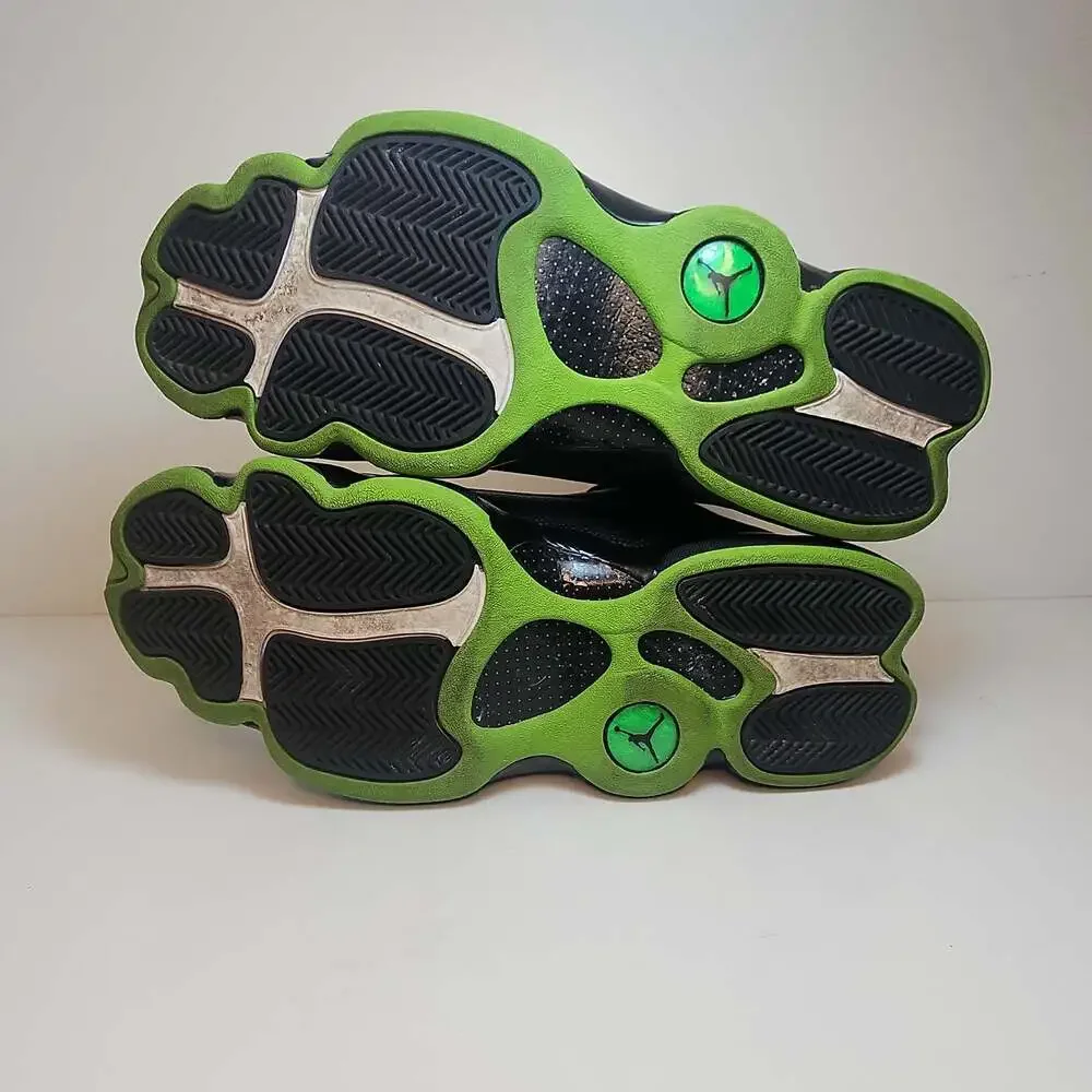 Nike Air Jordan 13 Retro Altitude Black Green Men Size 11
